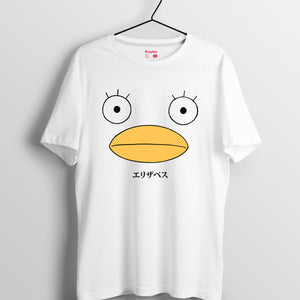 銀魂 系列 T-shirt - 伊麗莎白 T-shirt -(白色 )