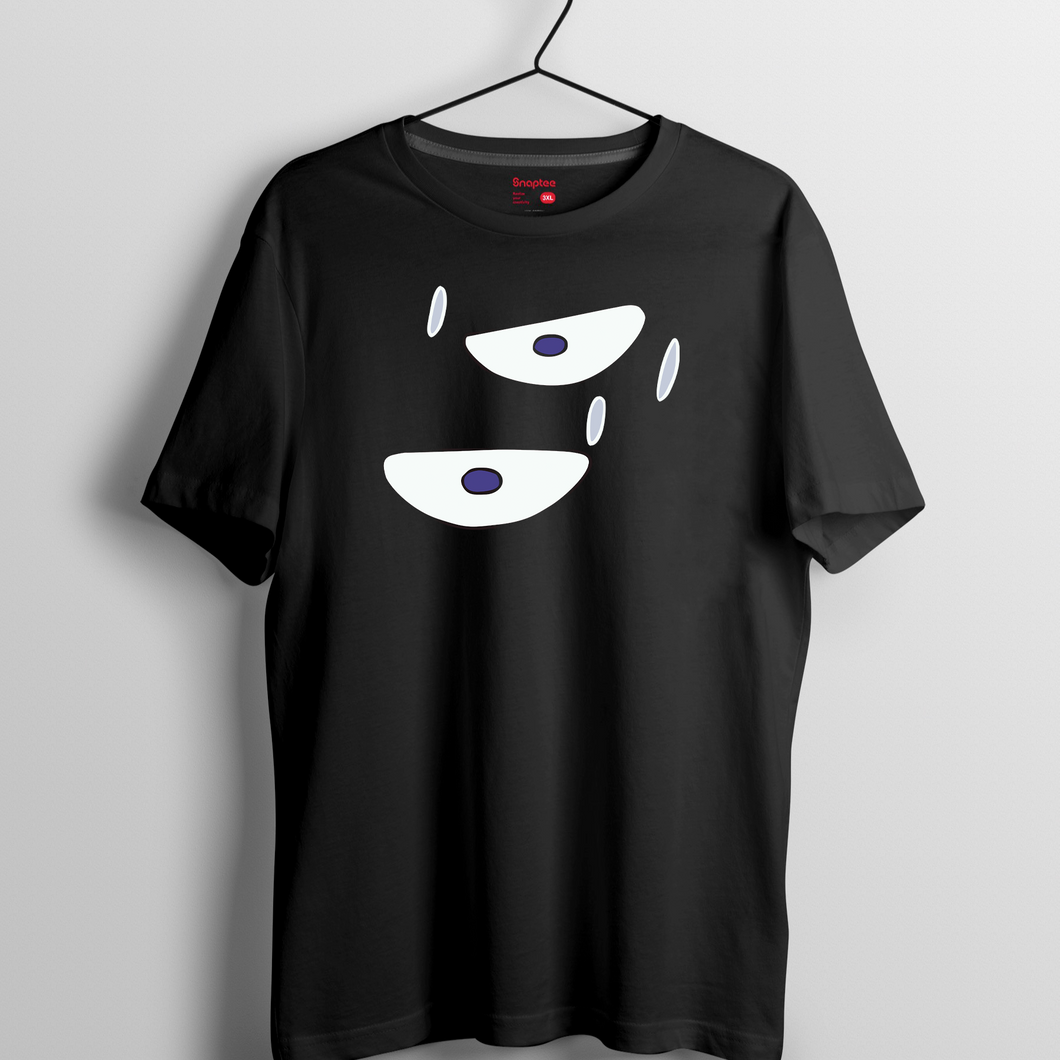 國王排名 系列T-shirt 卡克(黑色T-恤) -前,後Logo
