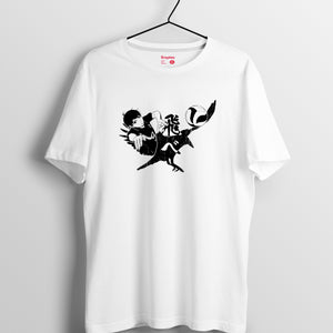 排球少年 系列 T-shirt - "翱翔吧！"影山飛雄 (白色)